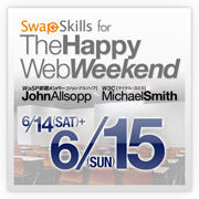 SwapSkills for the happy web weekend